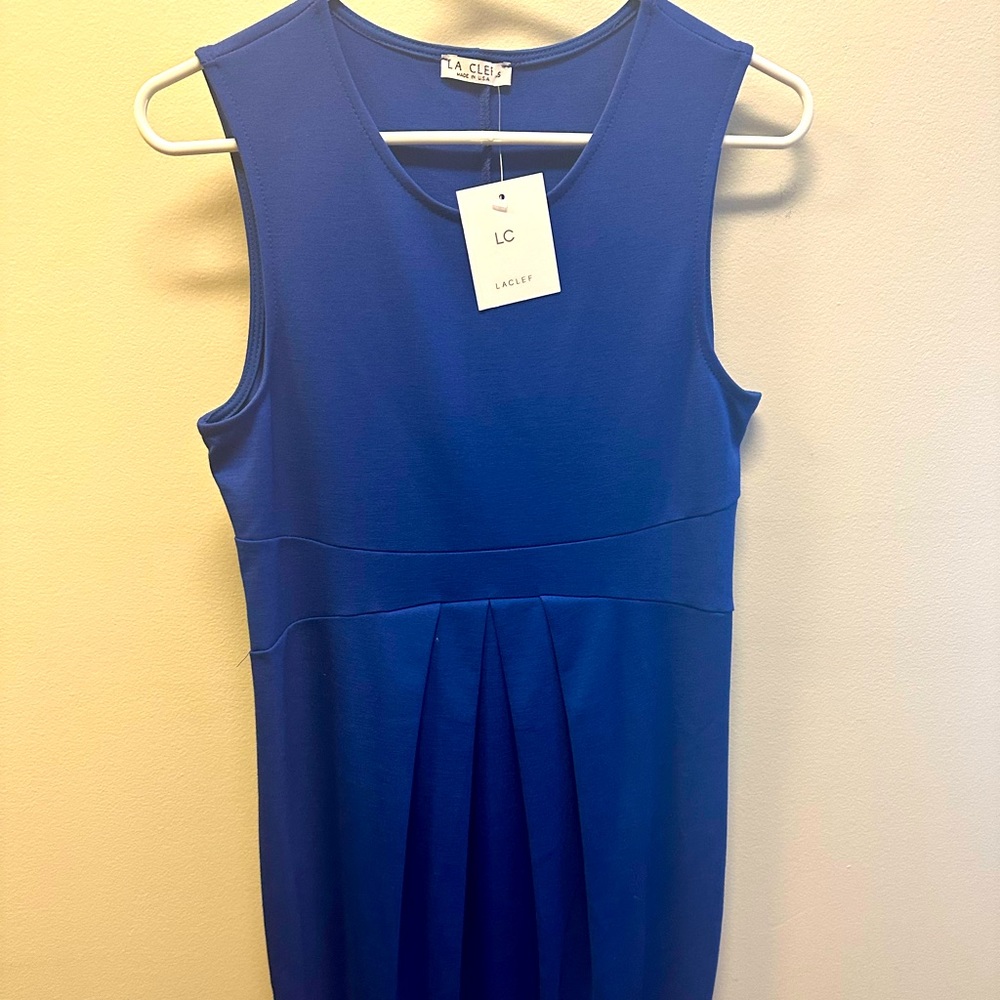 Never worn royal blue LACLEF dress. Great for work, a wedding, or baby shower.